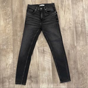 Zara Black/Charcoal Skinny Jeans - 30”